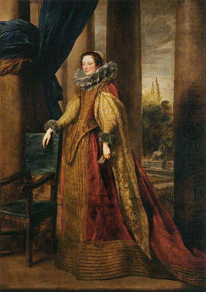 Portrait d'une noble genoise, Anthony Van Dyck